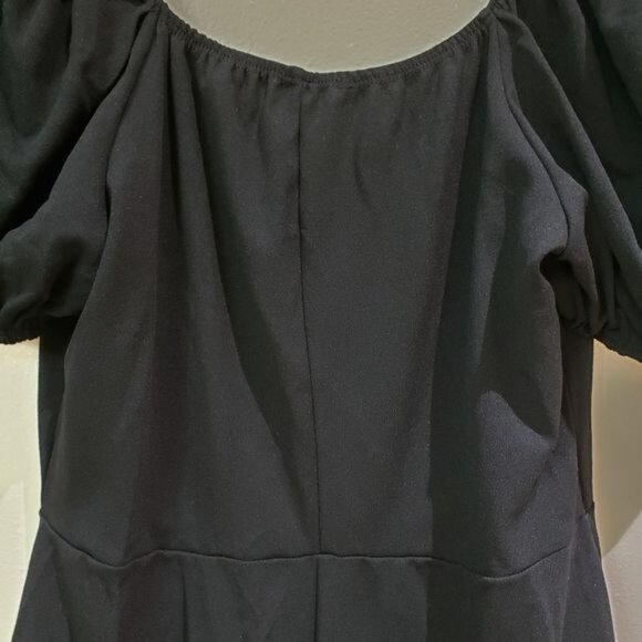 Find Me Plus - plus size little black dress, size 3XL - Picture 6 of 8